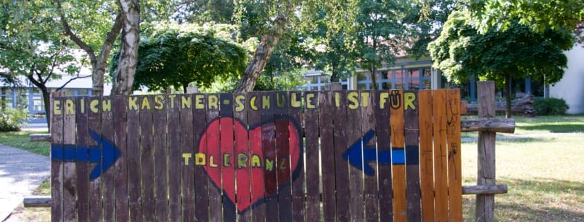 Toleranz Schild